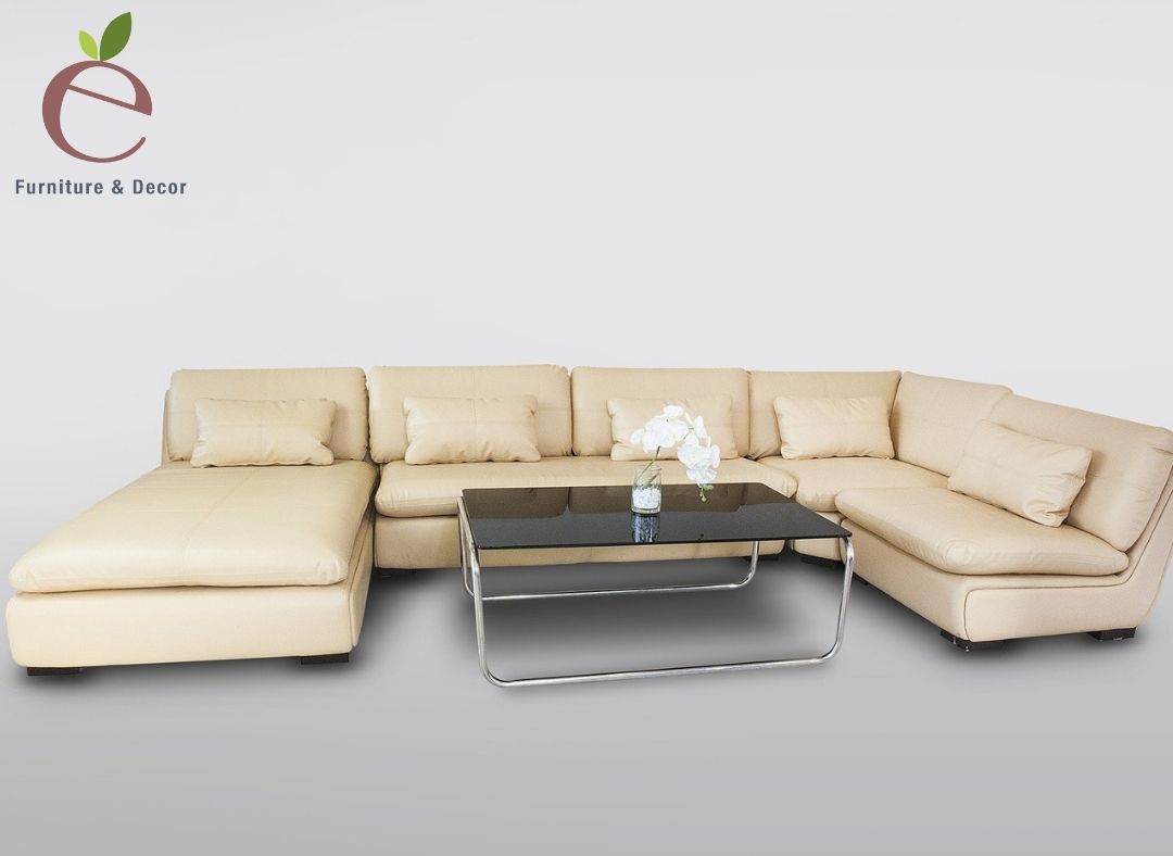 Bộ sofa dành cho phòng khách hình chữ U