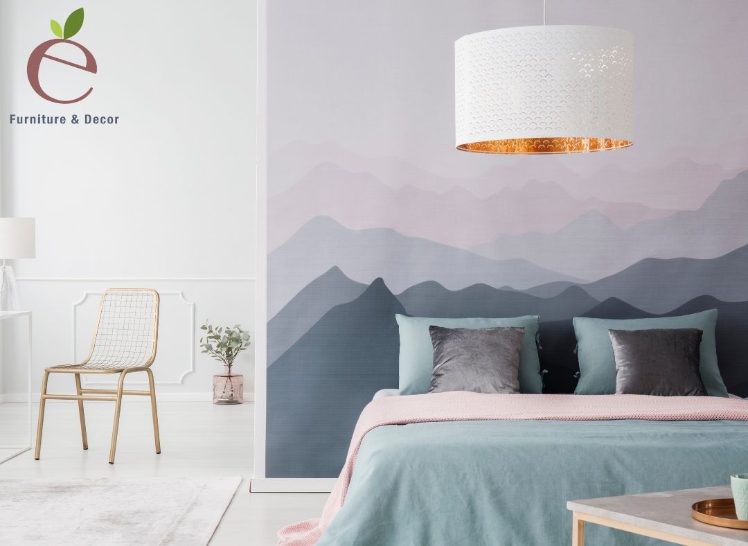 Giấy dán tường phòng ngủ với đa dạng mẫu mã, màu sắc cho bạn nhiều sự lựa chọn