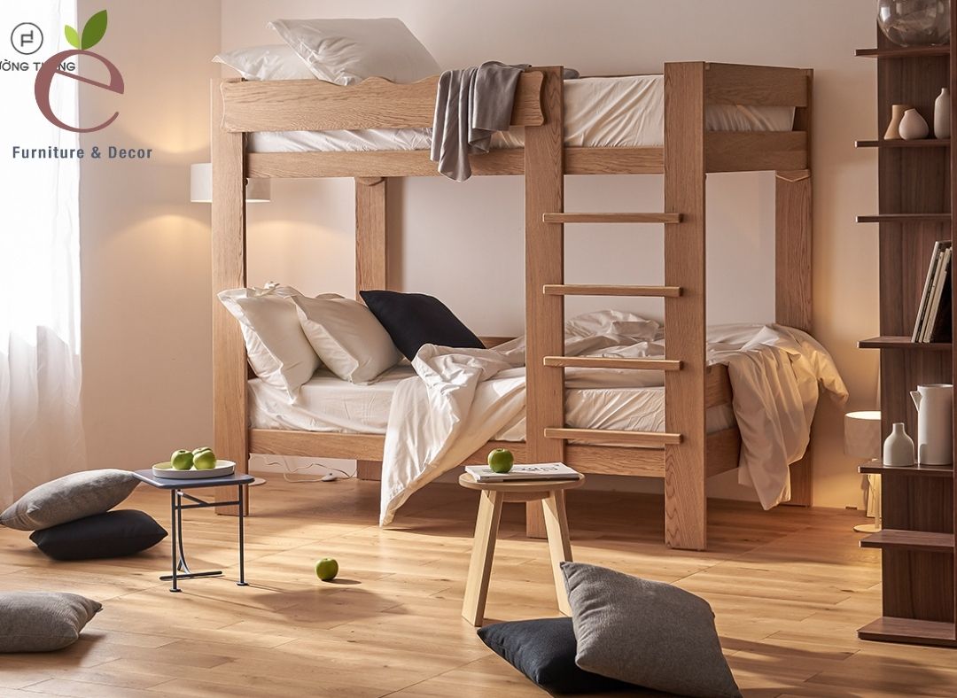Giường tầng hiện đại mang đến giắc ngủ chất lượng cho bạn