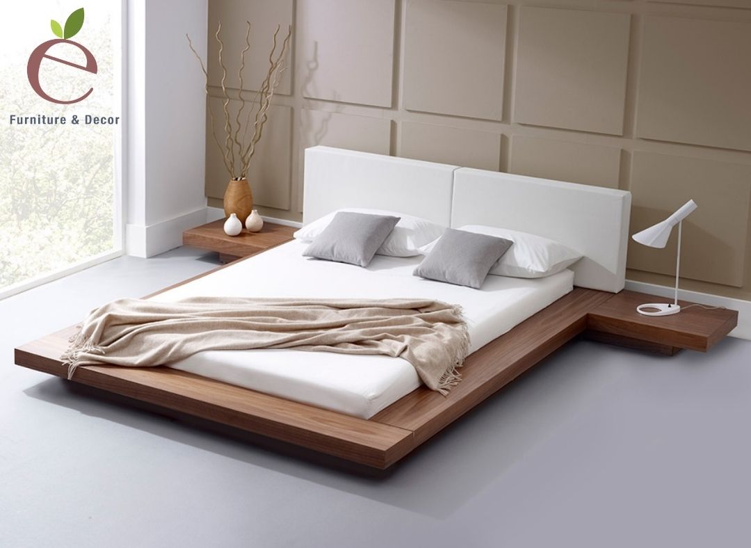Giường ngủ gỗ bệt rất được ưa chuộng ngày nay