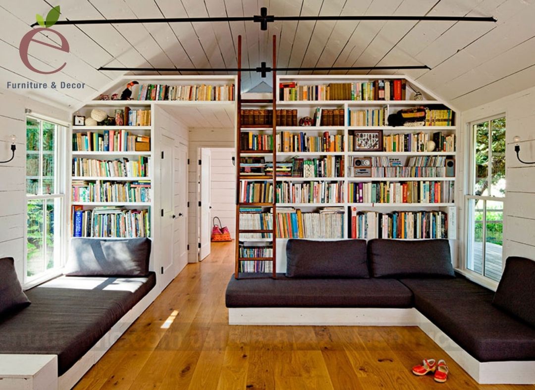 Phòng đọc sách hiện đại cho căn phòng của bạn