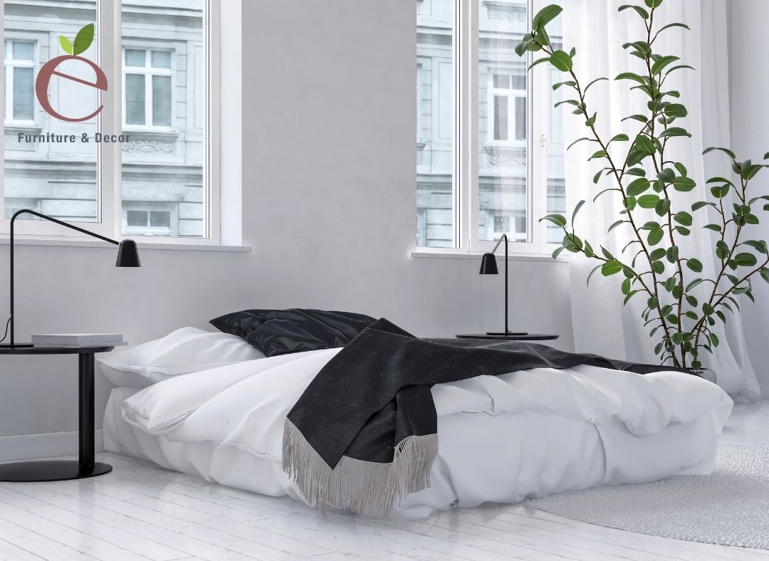 Phòng ngủ đẹp cho vợ chồng được thiết kế đơn giản nhưng vô cùng tinh tế
