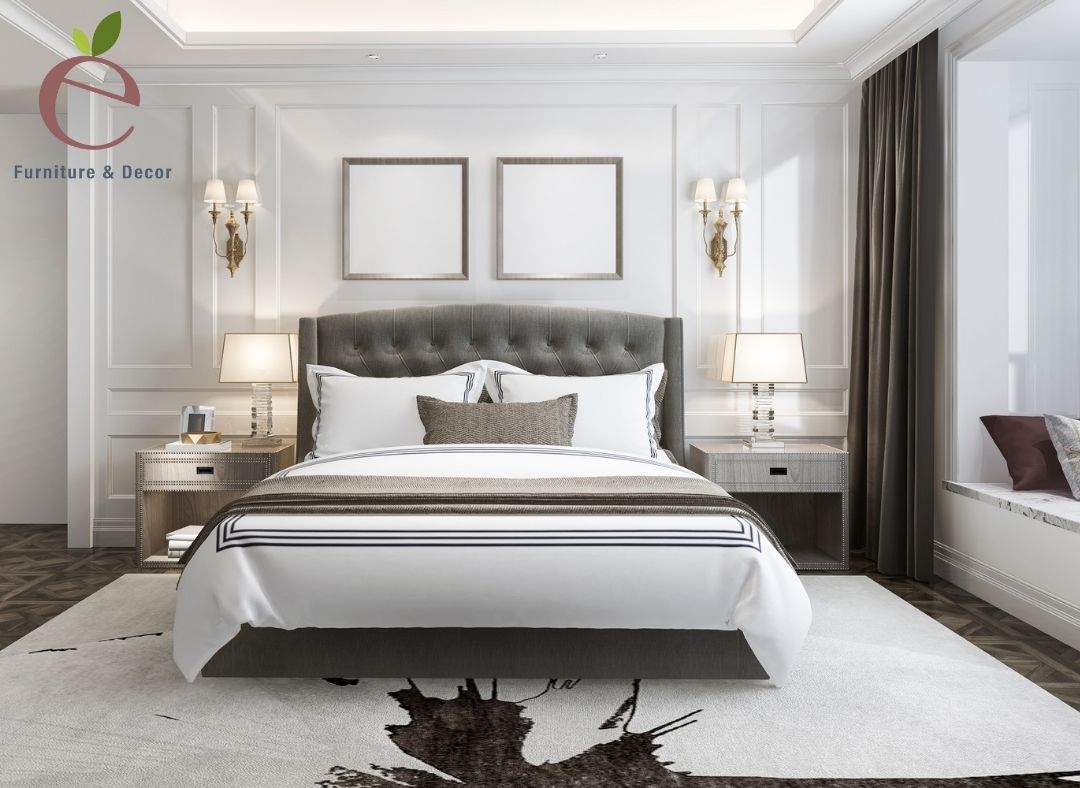 20 Mẫu nội thất phòng ngủ tân cổ điển đẹp sang trọng nhất năm 2023