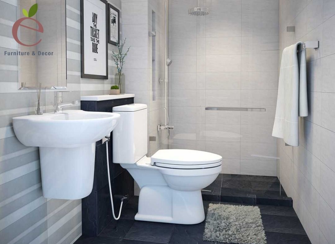 Cân nhắc kỹ lưỡng về diện tích và mặt bằng không gian trong việc trang trí phòng tắm 